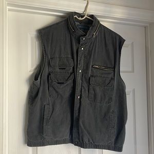 Mens XL Christopher Hayes cargo vest